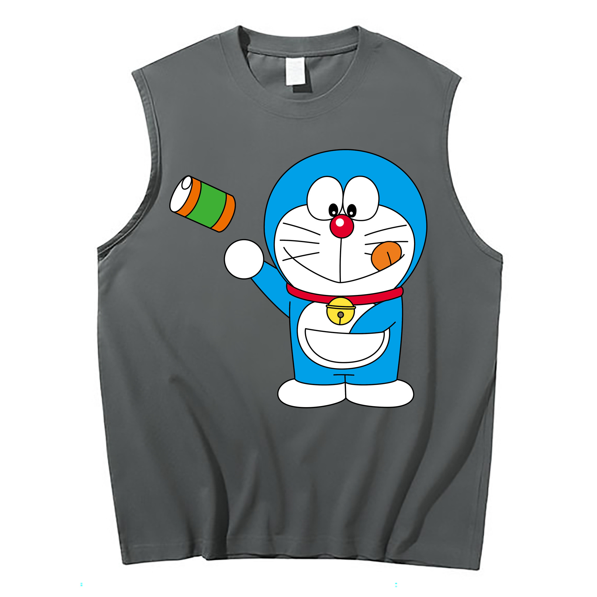 （画像用） ドラえもん Doraemon コットン100％タンクトップ（フロントプリント）